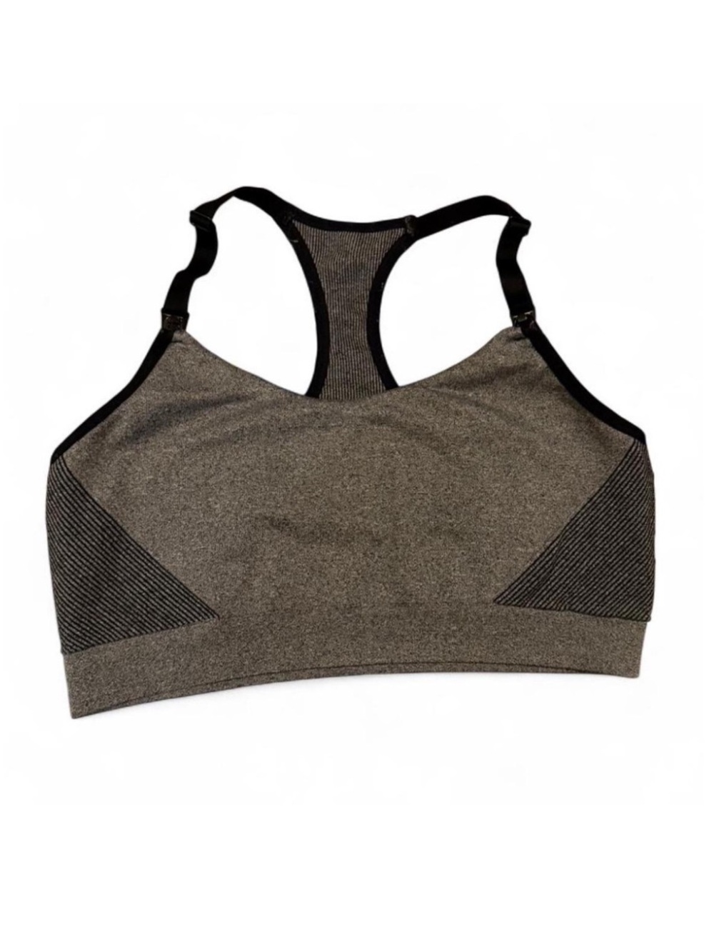 Auden Black and Gray Sports nursing bra size XL